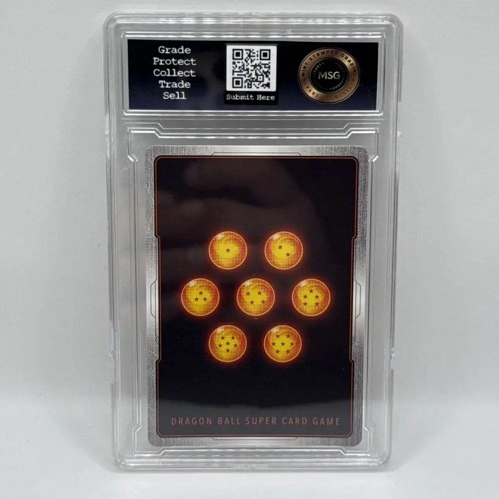 Son Goku A Gift from the Earth BT15-095 SR Foil Dragon Ball Super Graded 10 Gem